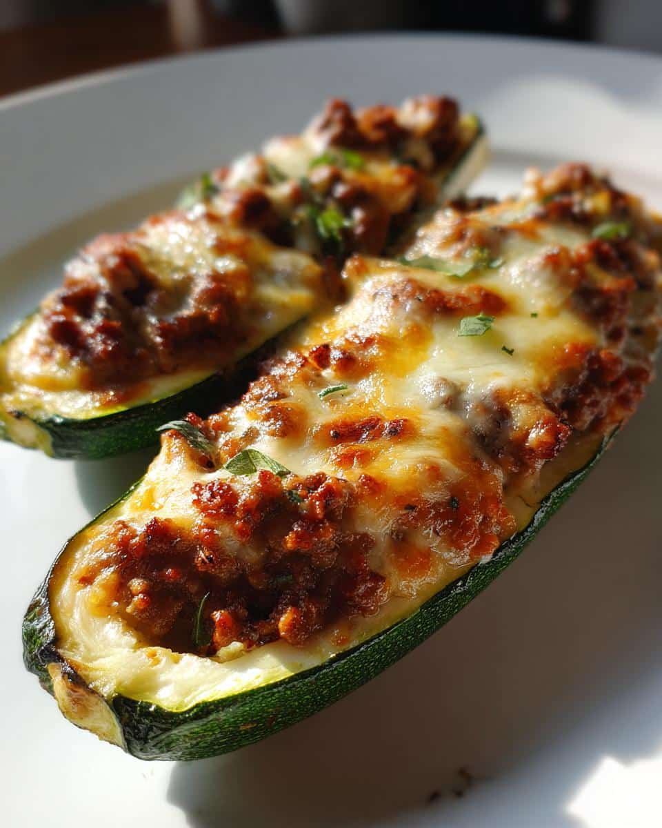 Quick Low-Carb Zucchini Boats