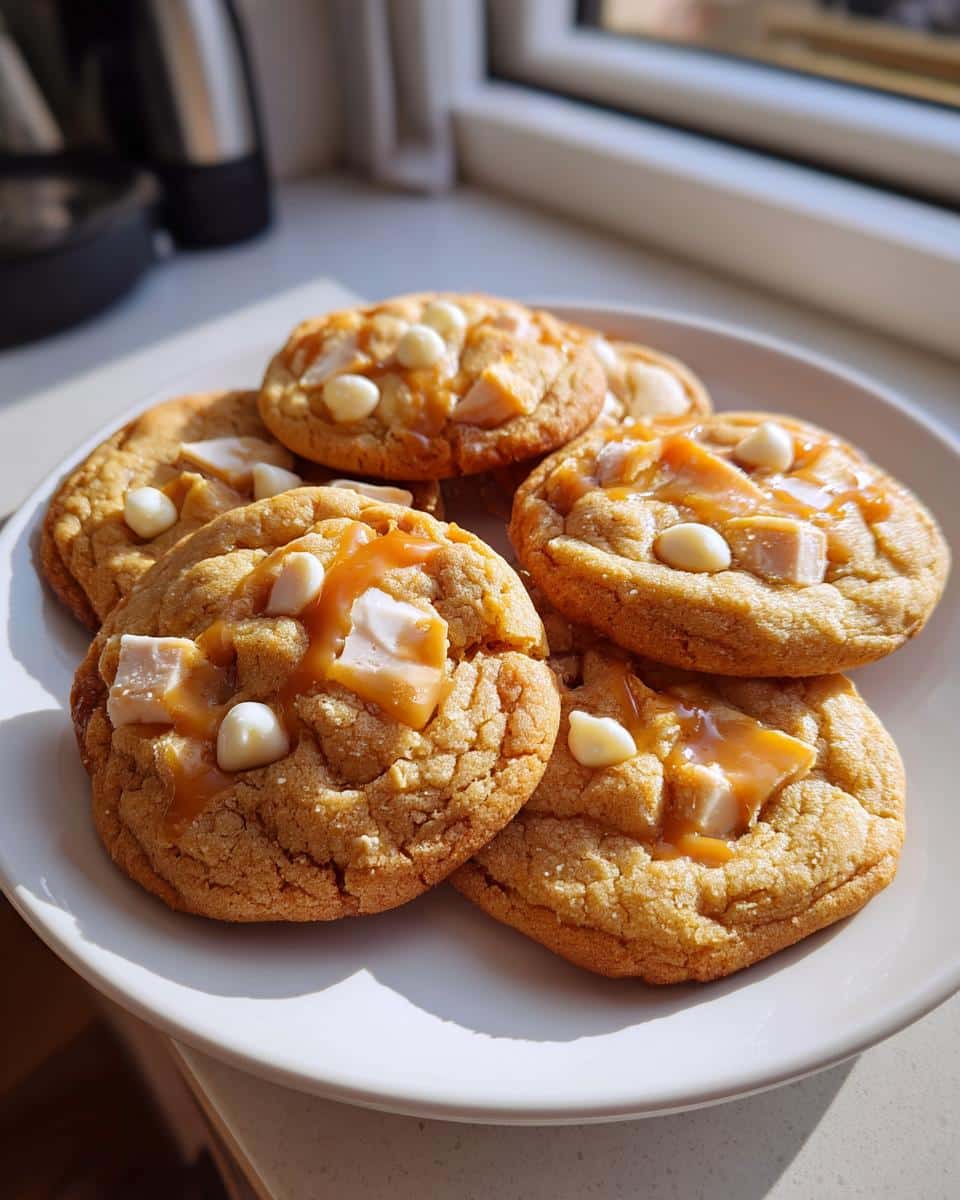 Salted Caramel Cheesecake Cookies - detail 2