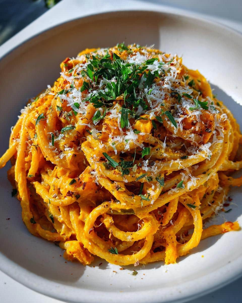 Savory Butternut Squash Pasta - detail 1