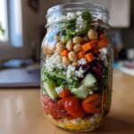 Simple Salad-in-a-Jar Lunch