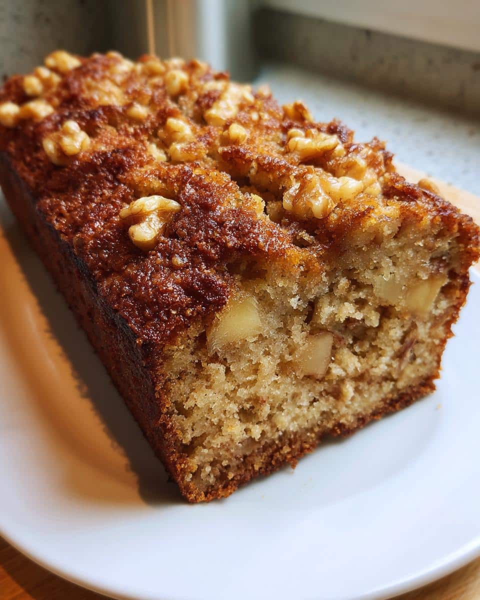Tasty Amish Apple Loaf - detail 2
