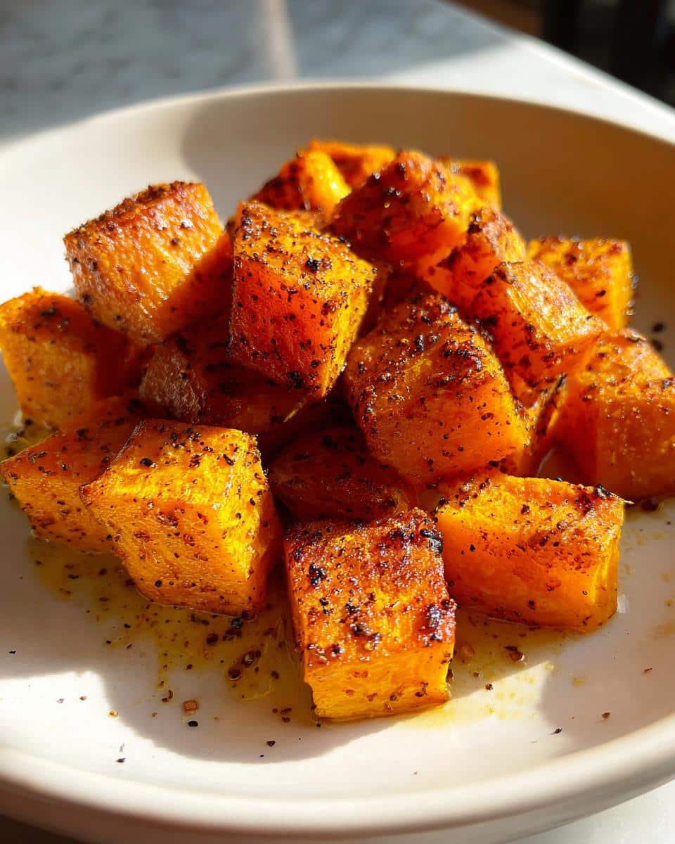 brown butter roasted pumpkin - detail 1