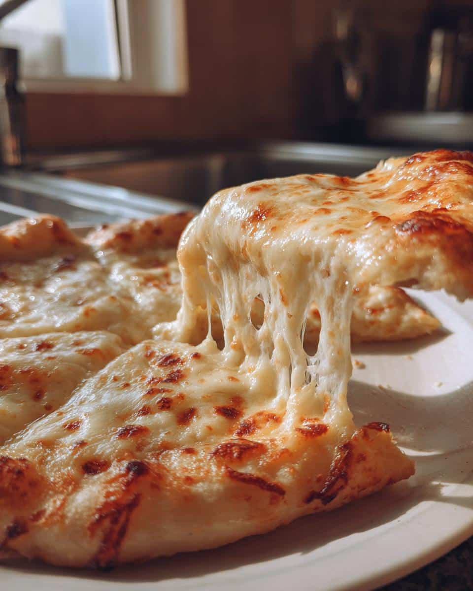 3-Ingredient Quick Cheese Pizza Dough - detail 1