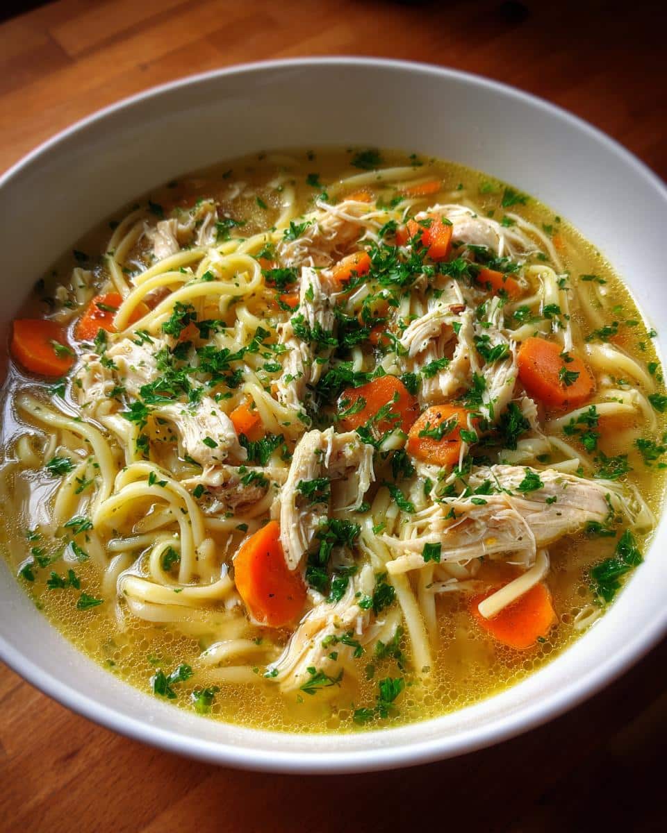 30-Minute Chicken Noodle Soup - detail 2