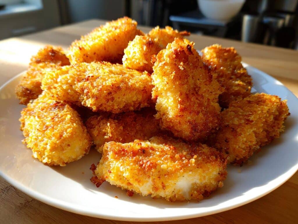 Air Fryer Crispy Chicken Nuggets