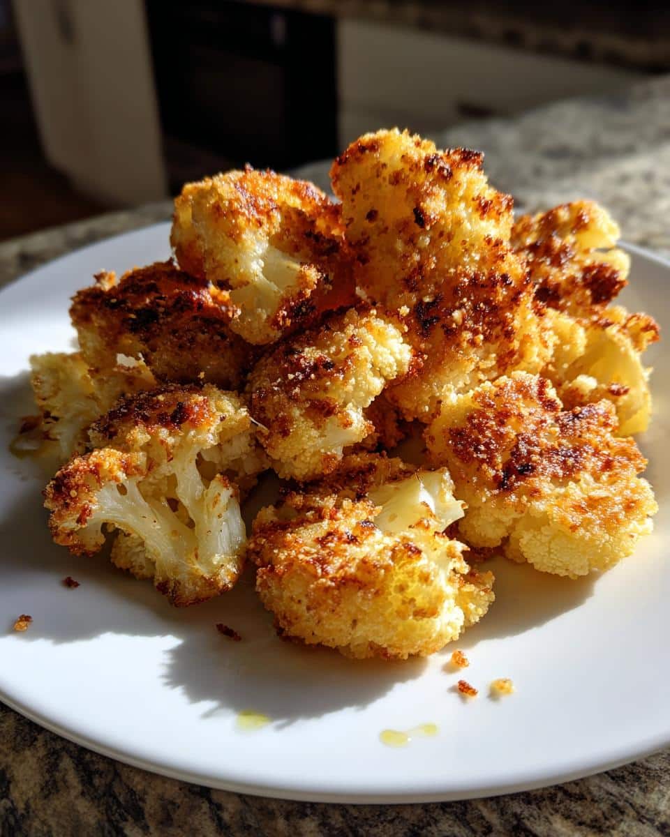 Air Fryer Parmesan Cauliflower Bites - detail 1
