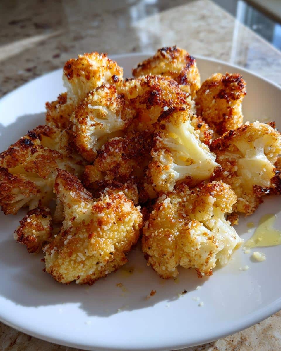 Air Fryer Parmesan Cauliflower Bites - detail 2