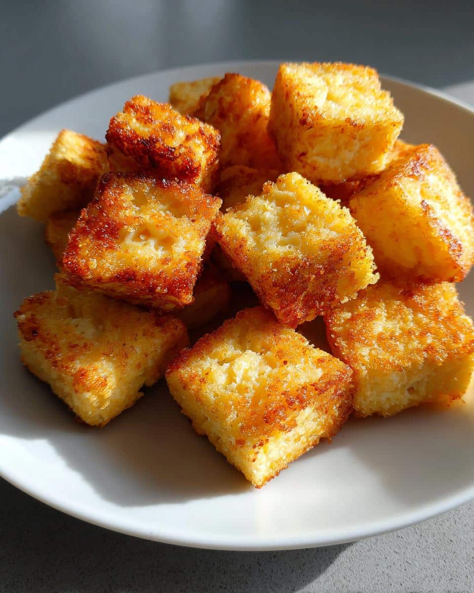 Air Fryer Tofu Cubes (Crispy) - detail 1