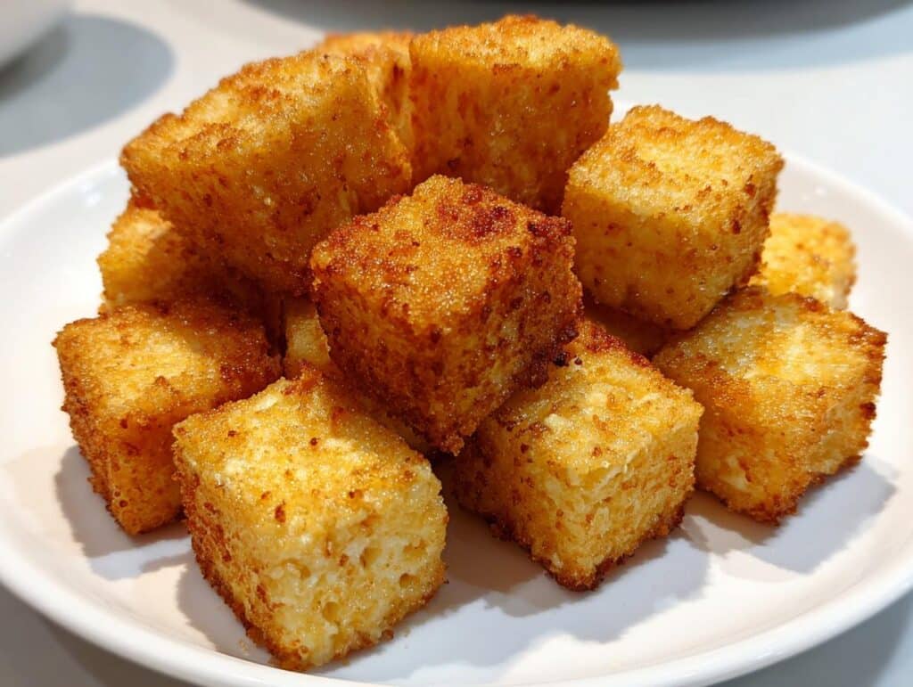 Air Fryer Tofu Cubes (Crispy)