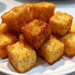 Air Fryer Tofu Cubes (Crispy)