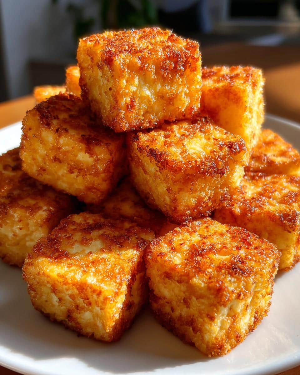 Air Fryer Tofu Cubes (Crispy) - detail 2