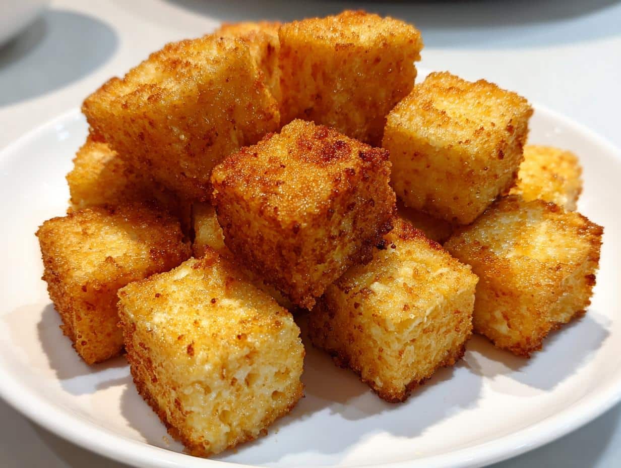Air Fryer Tofu Cubes (Crispy)