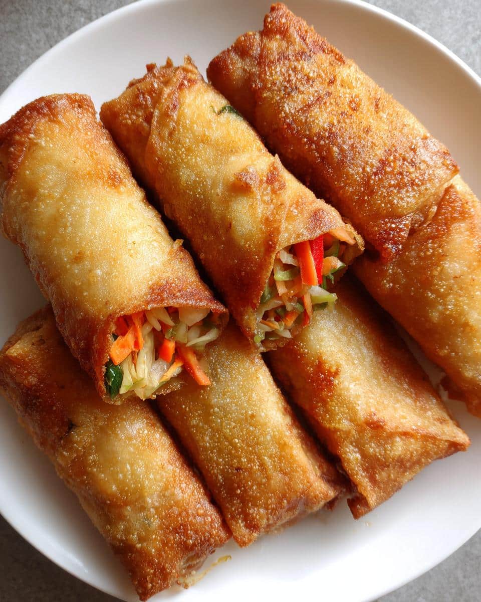 Air Fryer Veggie Spring Rolls - detail 1