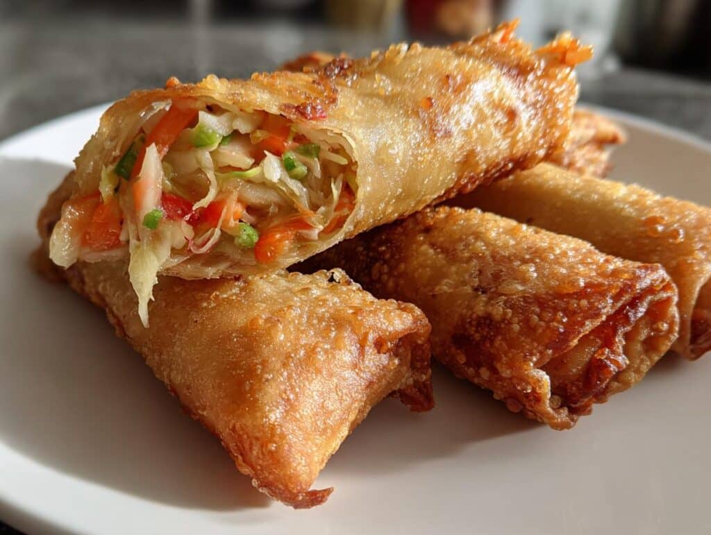 Air Fryer Veggie Spring Rolls