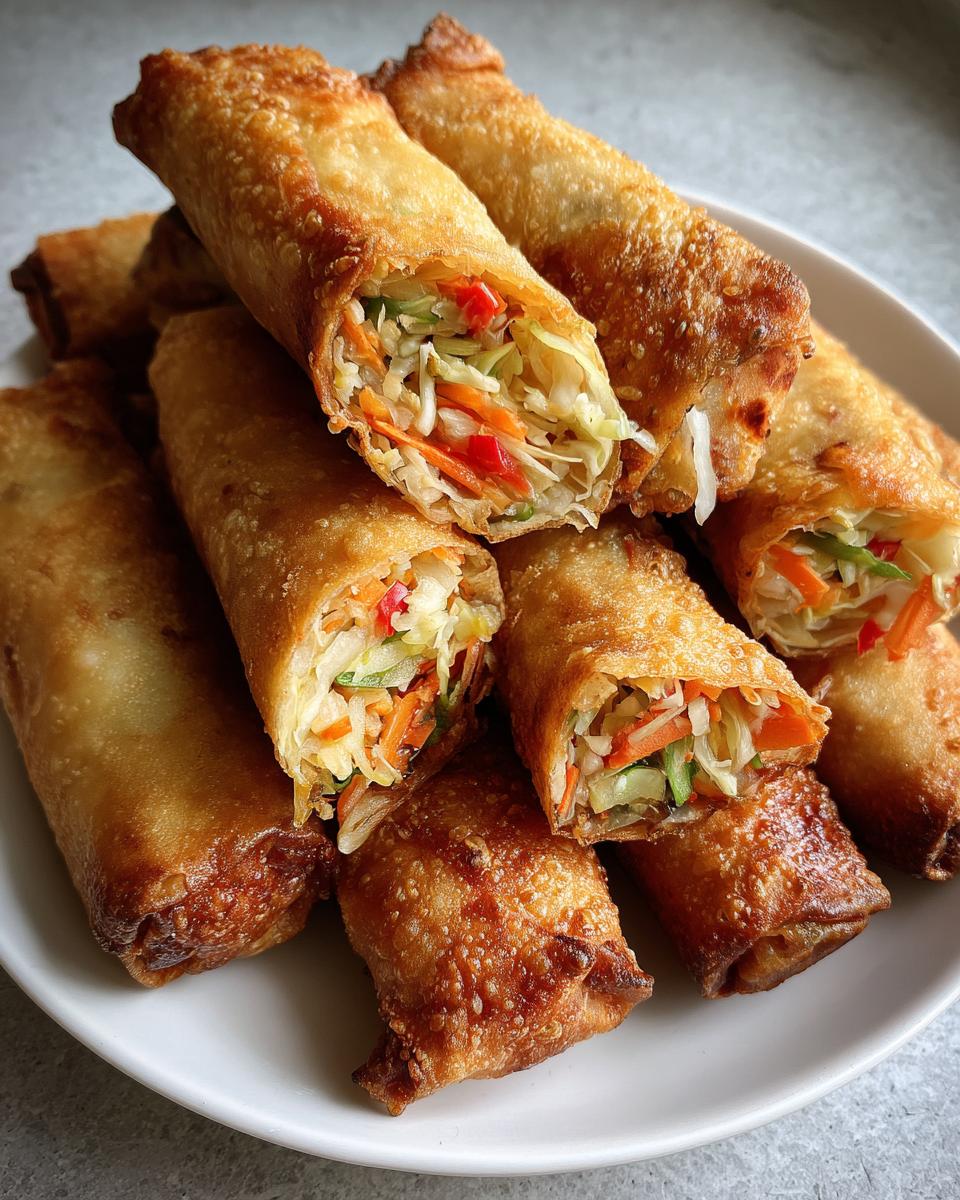 Air Fryer Veggie Spring Rolls - detail 2
