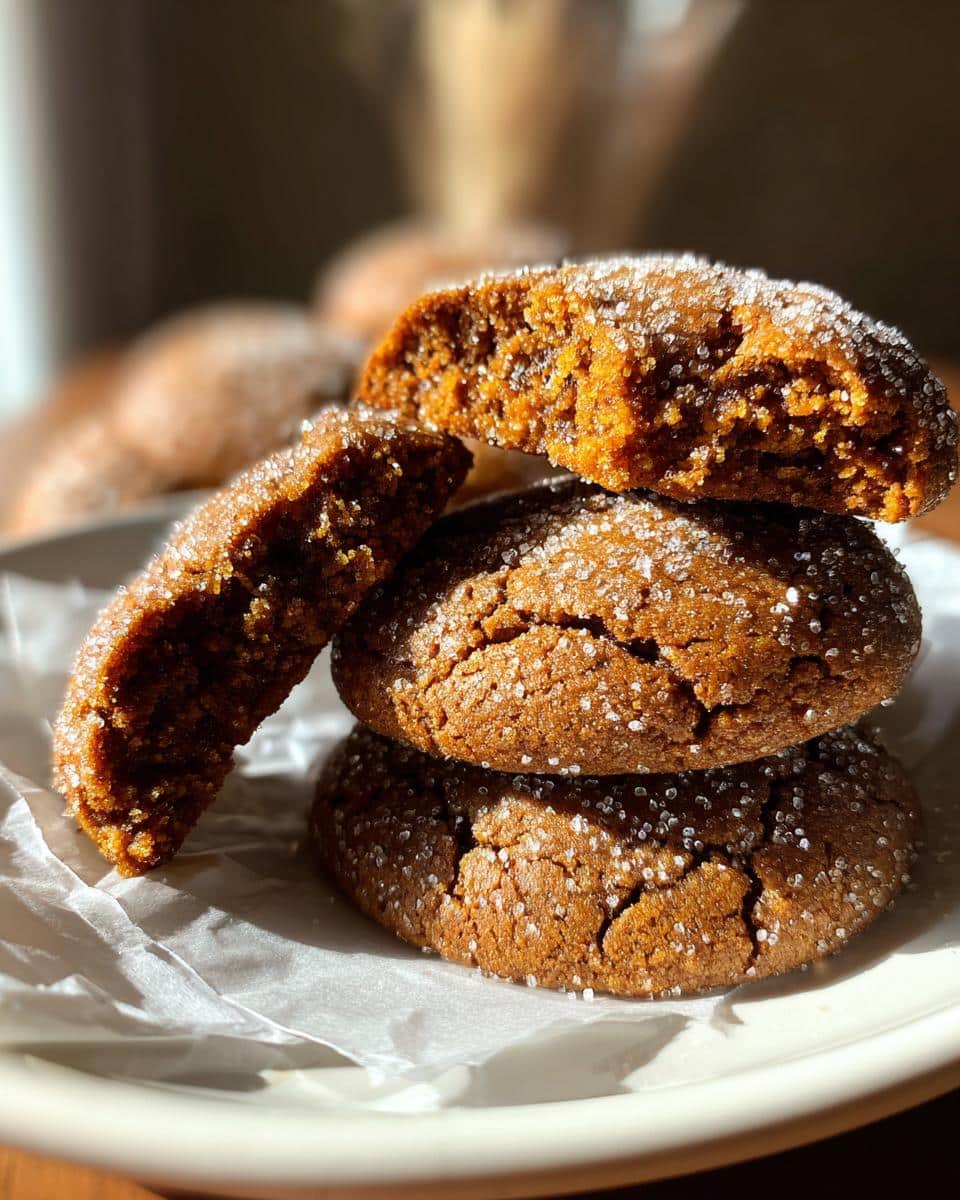 Chewy Molasses Spice Cookies - detail 1