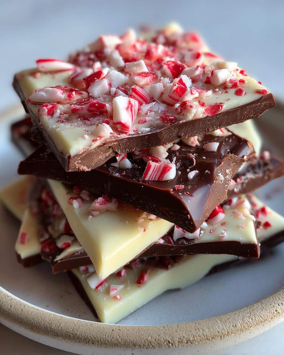 Chocolate Peppermint Bark - detail 1