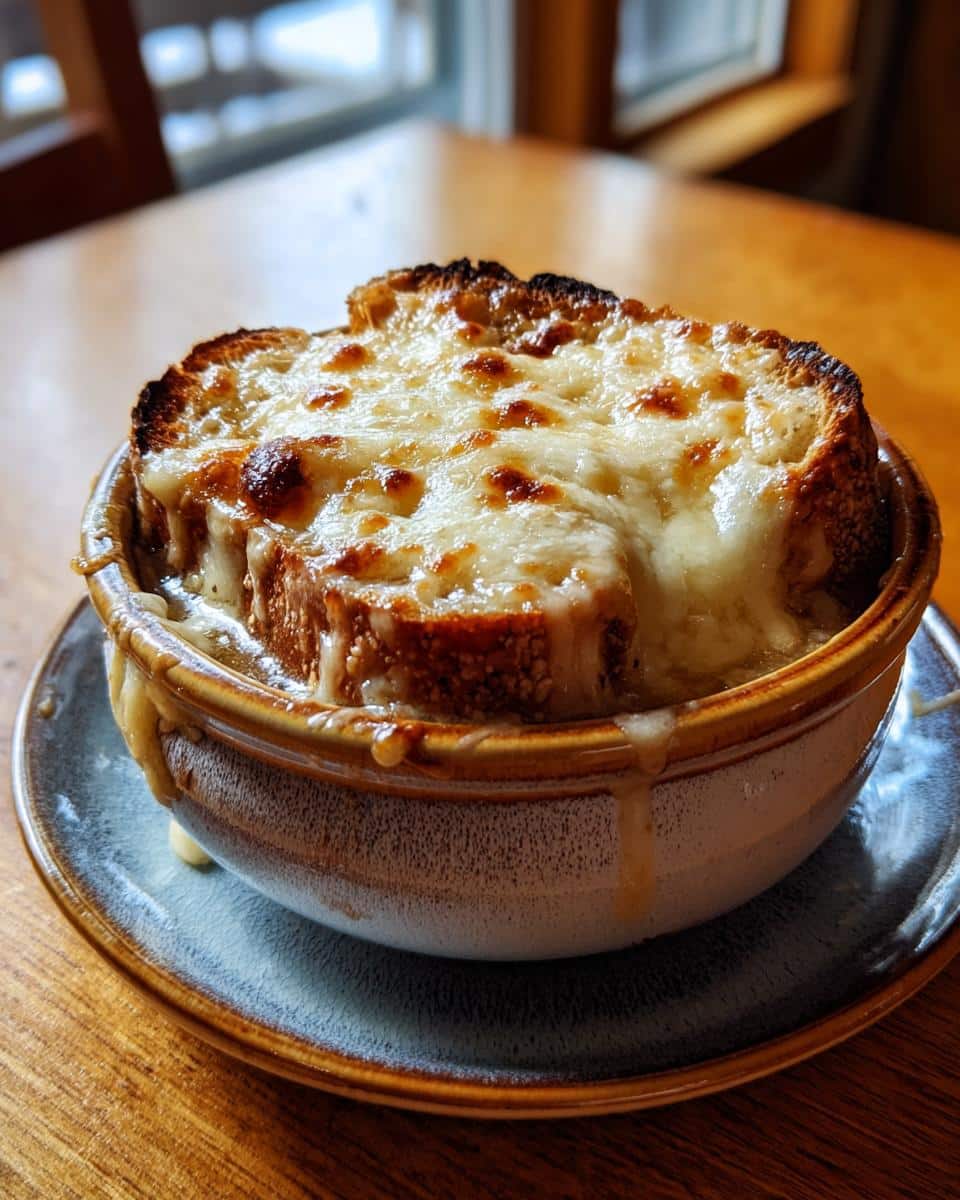 Classic French Onion Soup - detail 2