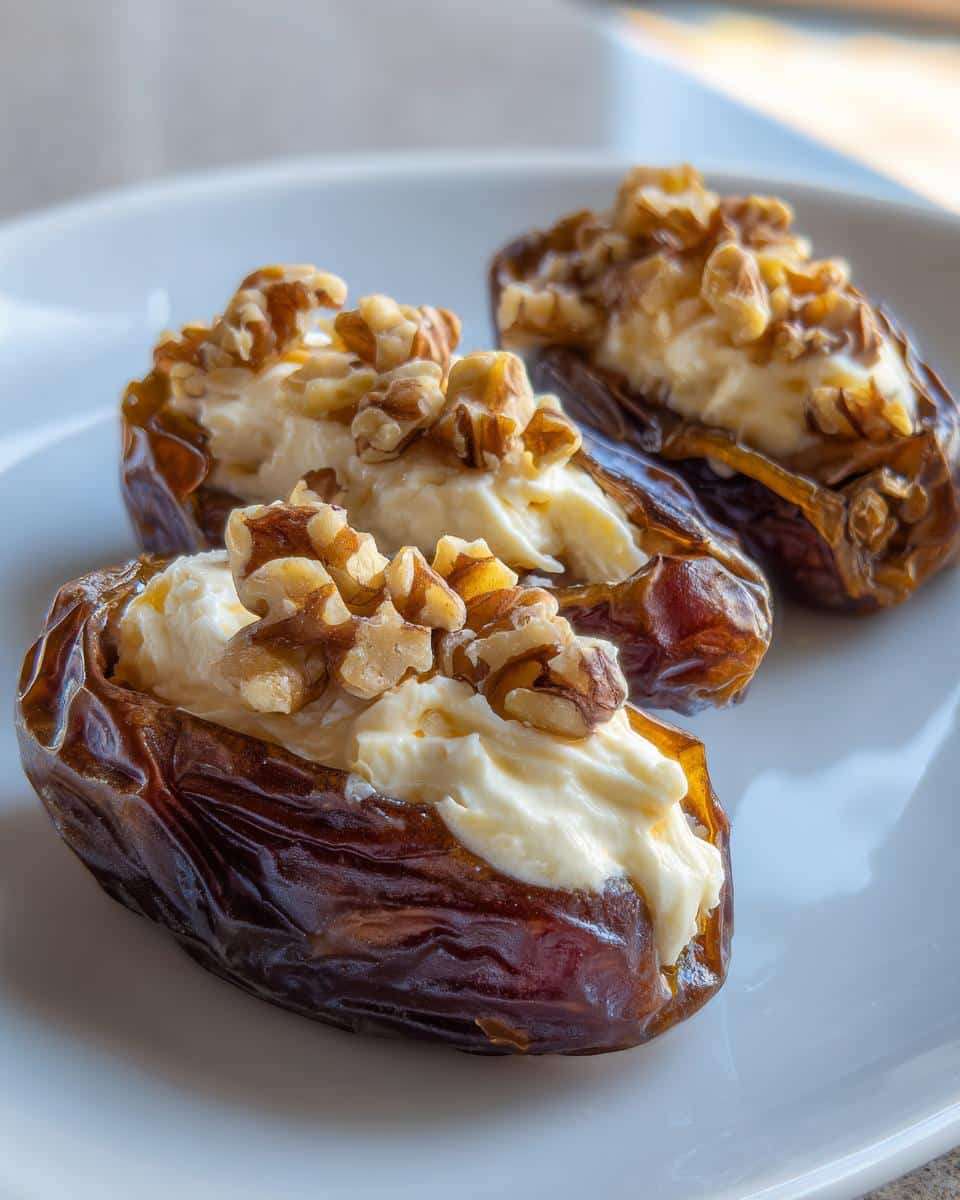 Cream Cheese Stuffed Dates - detail 2