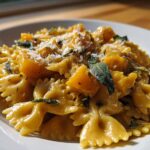 Creamy Butternut Squash and Sage Pasta