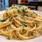 Creamy Garlic Parmesan Pasta (30 Min)