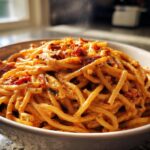 Creamy Sun-Dried Tomato Pasta (Vegan)