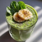 Detox Green Smoothie (Spinach & Banana)