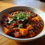 Easy Vegetarian Chili with Sweet Potatoes Sweet