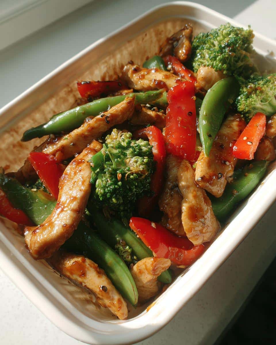 Healthy Chicken Stir-fry Meal Prep - detail 2