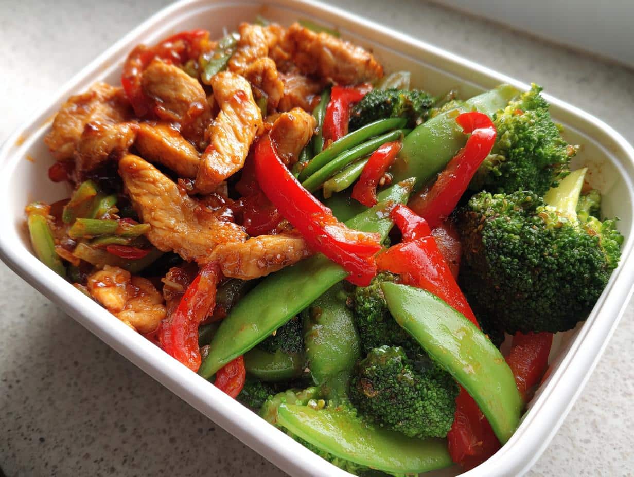 Healthy Chicken Stir-fry Meal Prep