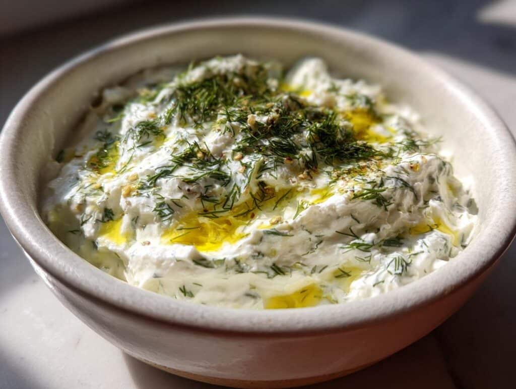 Healthy High-Protein Greek Yogurt Dip