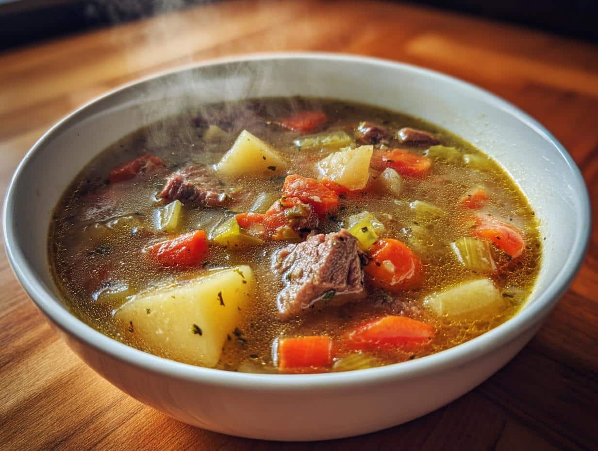 Perfect Hearty Beef and Vegetable Soup Recipe