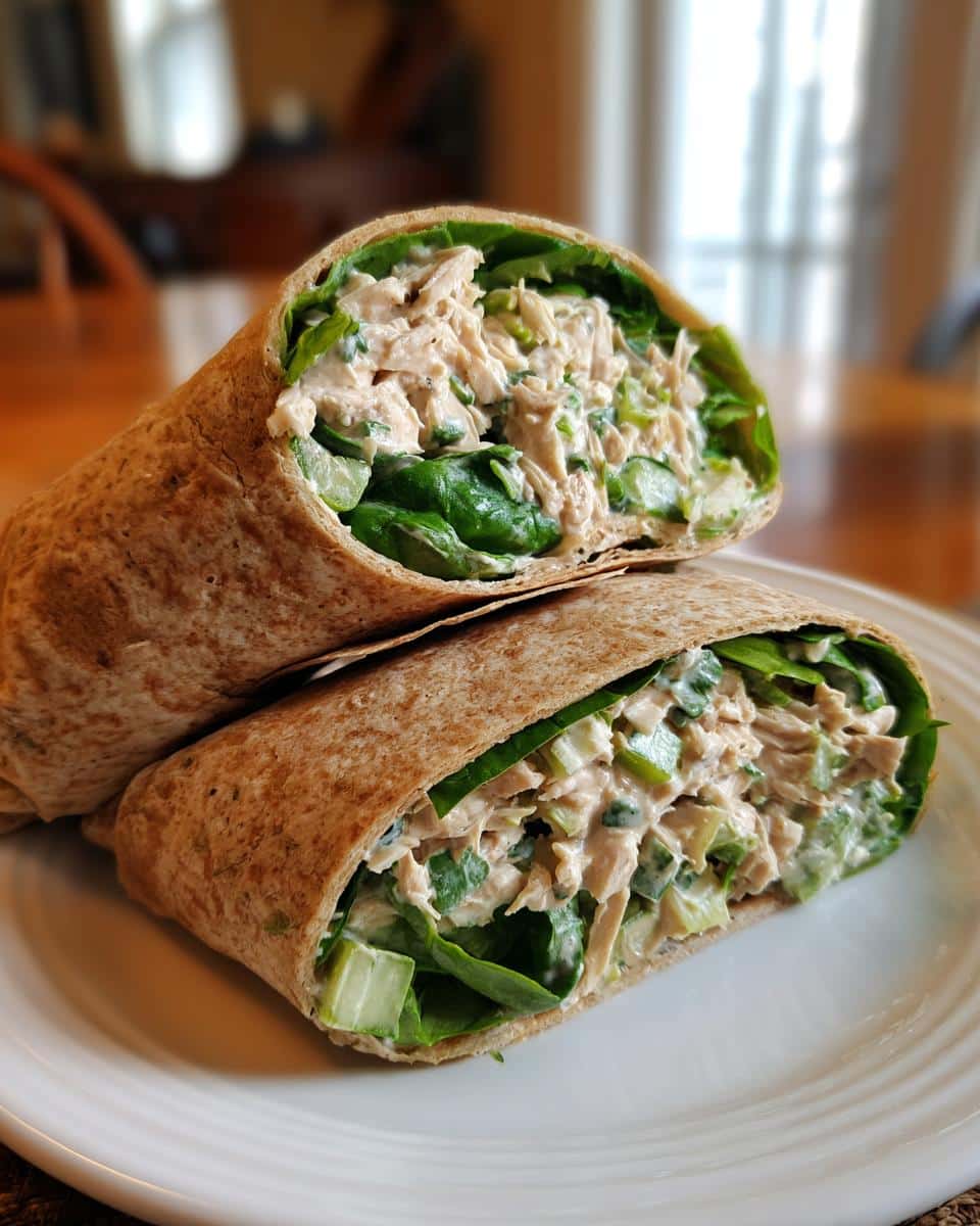 High-Protein Chicken Salad Wrap - detail 1