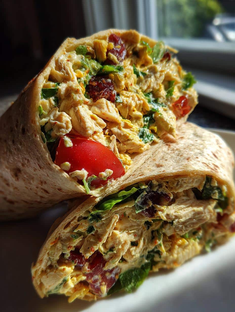 High-Protein Chicken Salad Wrap - detail 2