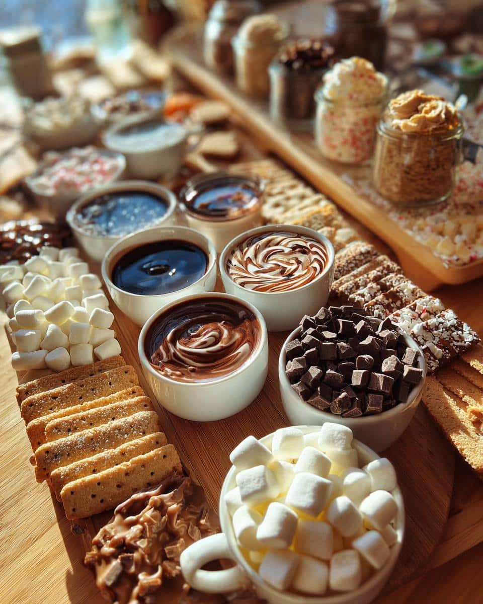 Hot Chocolate Charcuterie Board - detail 2