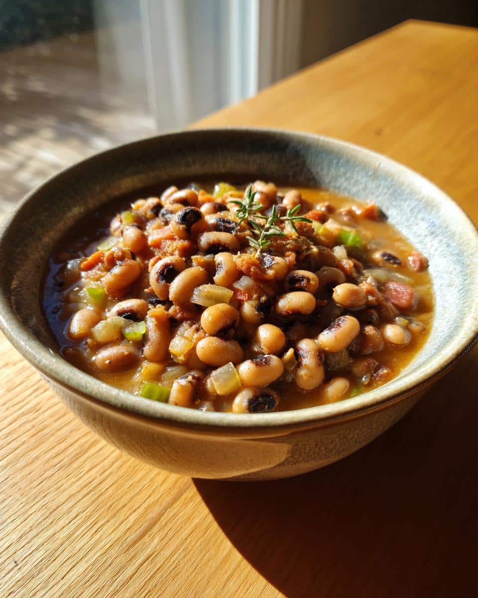 Instant Pot Black-Eyed Peas (Hoppin' John) - detail 2