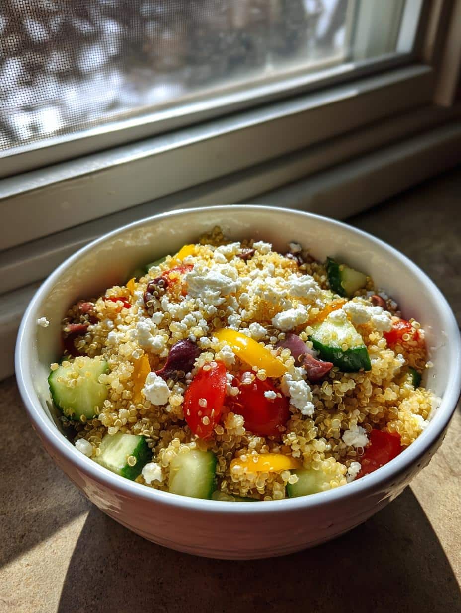 Make-Ahead Quinoa Salad Jars - detail 1
