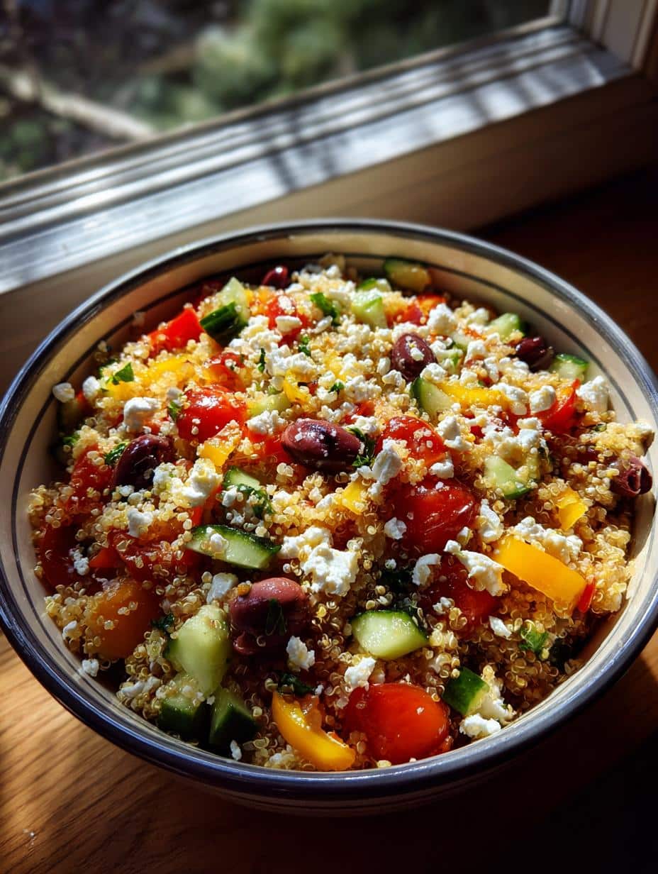 Make-Ahead Quinoa Salad Jars - detail 2