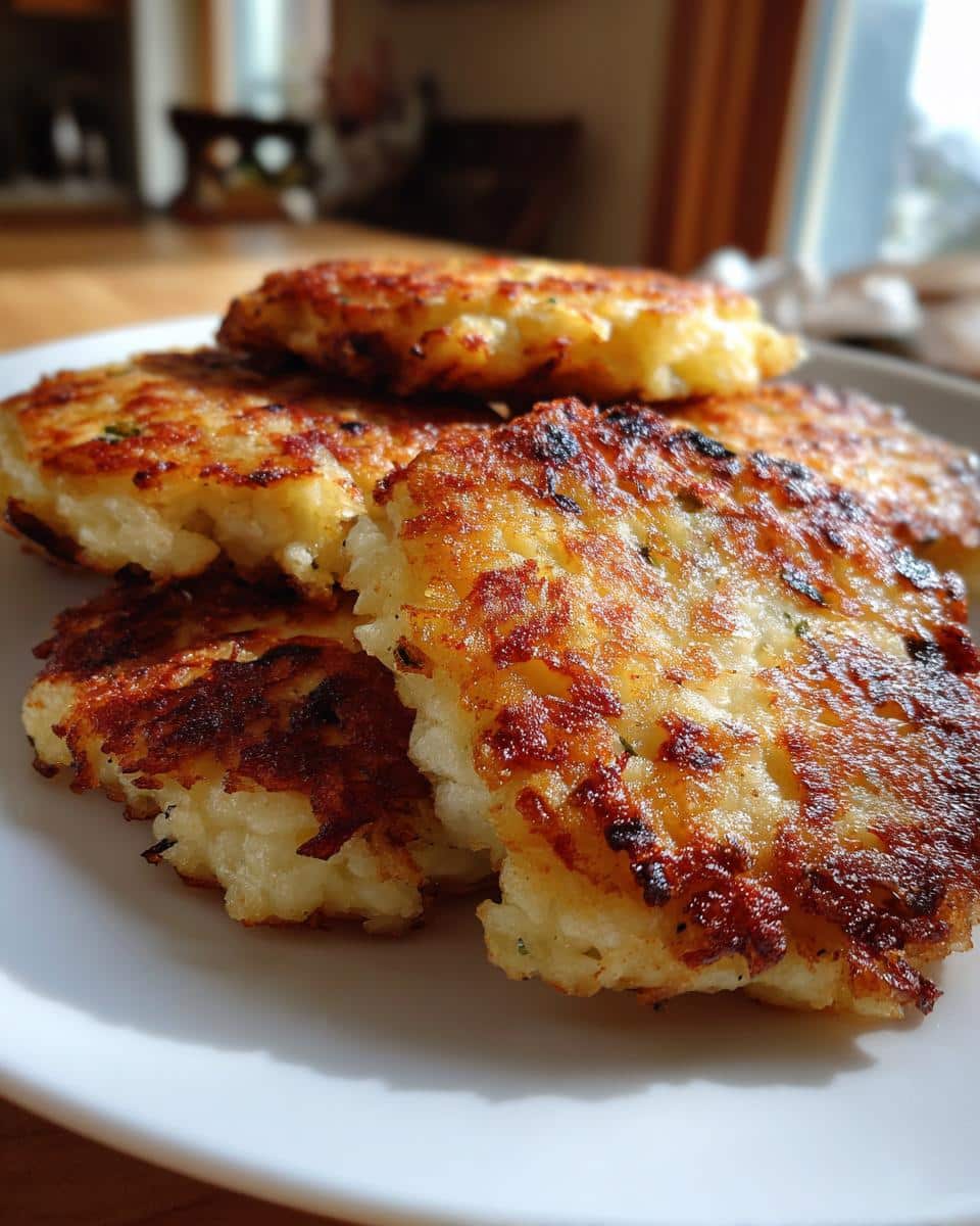 Mashed Potato Cakes - detail 2
