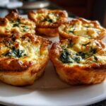 Mini Spinach and Feta Quiche Appetizers
