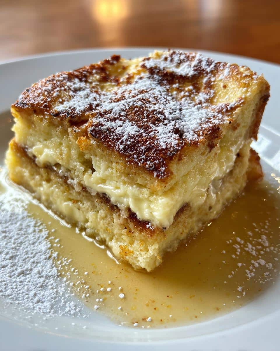 Overnight Eggnog French Toast Bake - detail 1