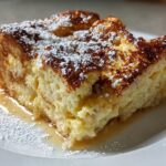 Overnight Eggnog French Toast Bake