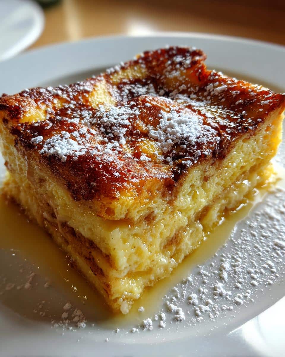 Overnight Eggnog French Toast Bake - detail 2