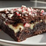 Peppermint Bark Brownies