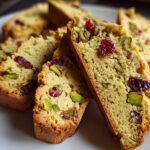 Pistachio and Cranberry Biscotti