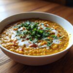 Quick Red Lentil Curry (Vegan)