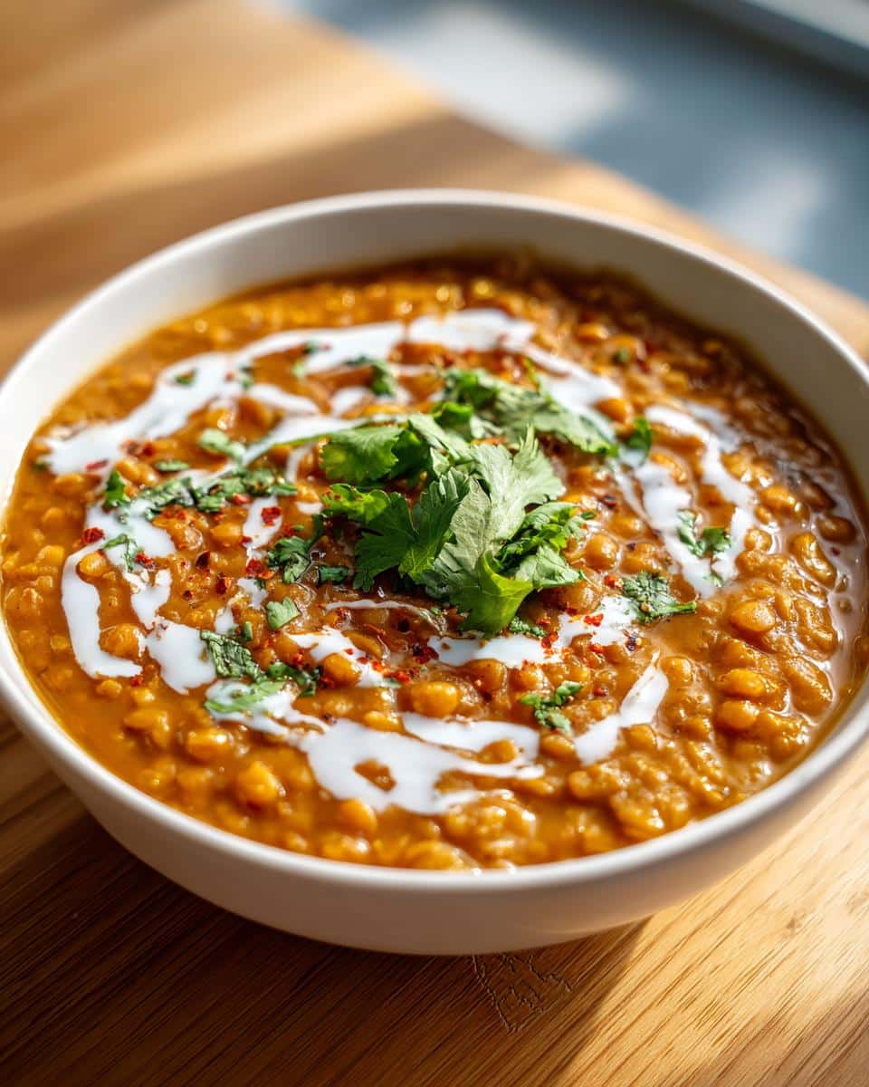 Quick Red Lentil Curry (Vegan) - detail 2