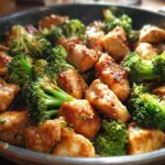 Quick Skillet Chicken and Broccoli