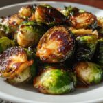 Roasted Brussels Sprouts with Balsamic Glaze