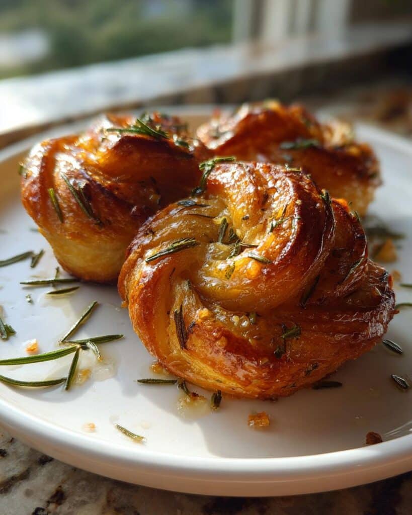 Savory Rosemary and Garlic Knots